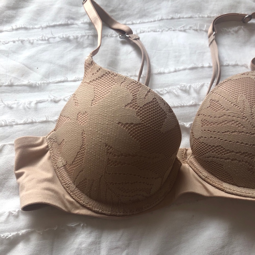 Aerie Real Sunnie Demi Lace Bra